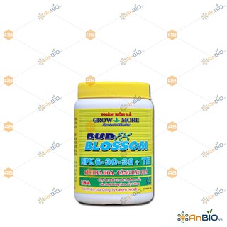 PHÂN BÓN NPK GROW MORE 6-30-30 + TE Hũ 100g TĂNG RA HOA - ĐẬU QUẢ - C2.1038