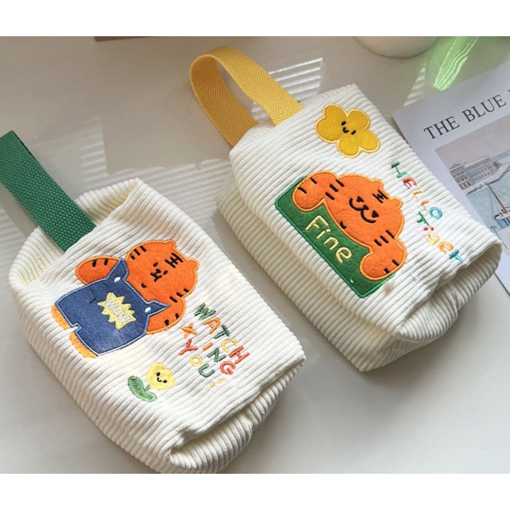 Túi Đựng Đồ Trang Điểm In Hình Hoạt Hình Dễ Thương