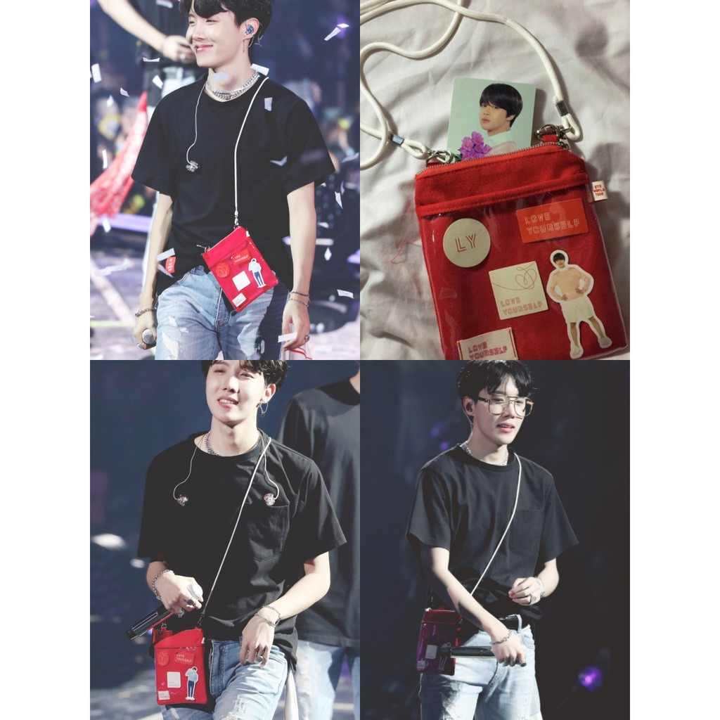 Túi Đeo Chéo Giống J-Hope Trong Tour Love Yourself