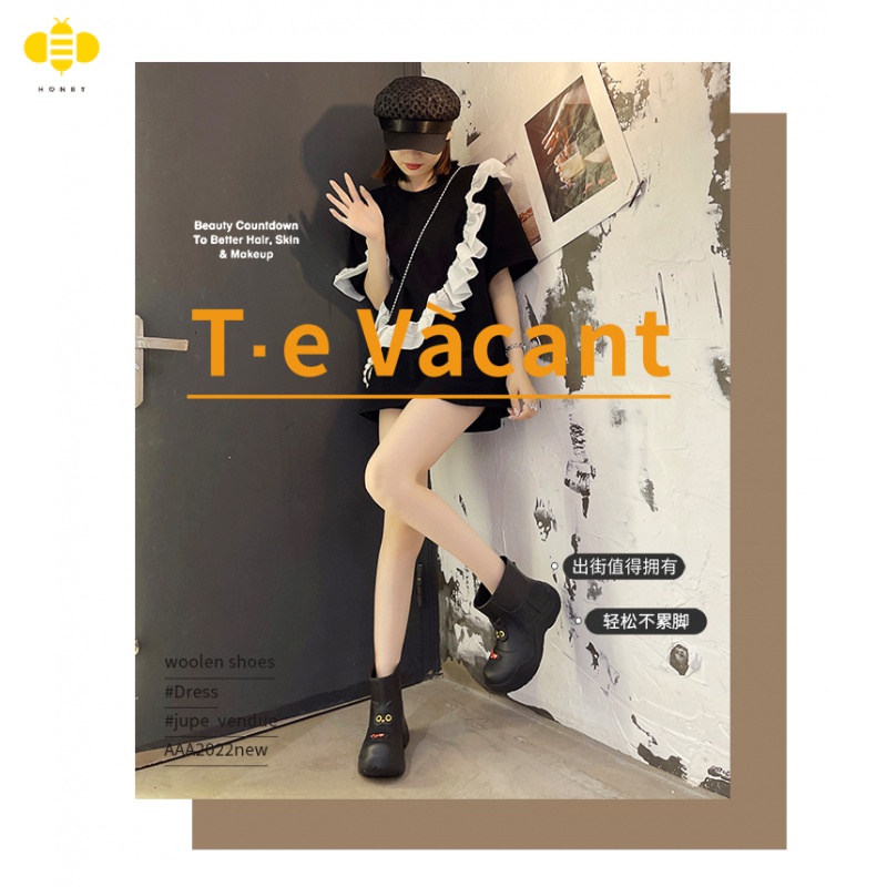 Giày Bốt Đi Mưa Chống Trượt Chống Thấm Nước Thời Trang Mùa Hè Dễ Thương Cho Nữ