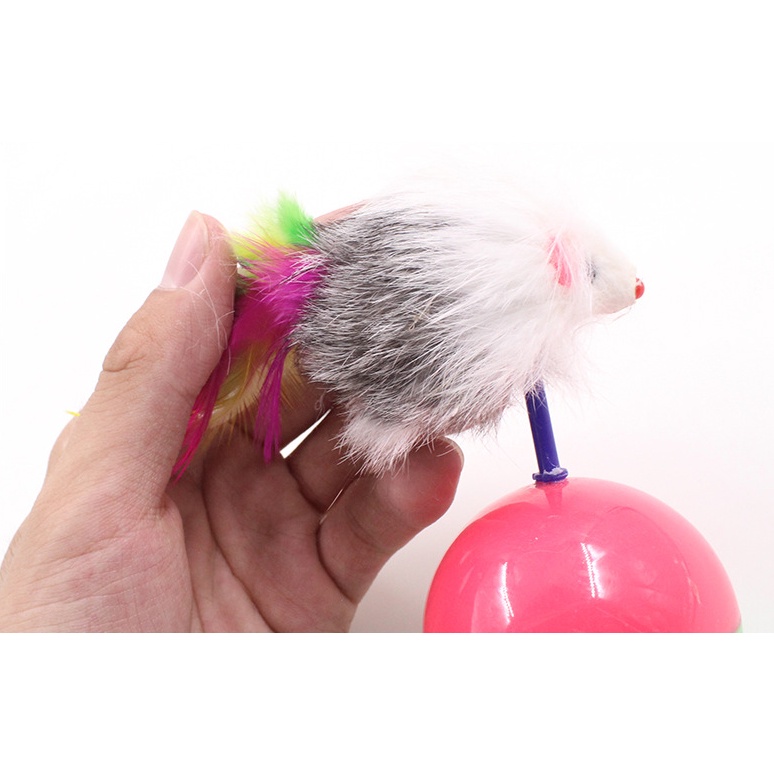 Đồ chơi cho mèo - Chuột lật đật