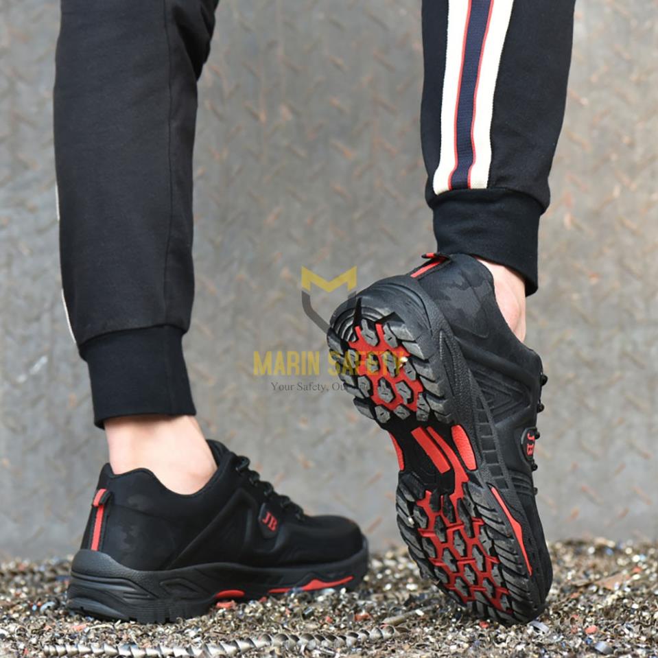 Giày bảo hộ lao động thể thao AGOTA A539 siêu bền màu đen