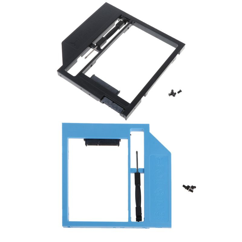 Hộp Đựng Ổ Cứng Ngoài 2 Sata Sang Sata 2.5 "Hdd Ssd 9.0mm Cho Laptop Cd Rom | BigBuy360 - bigbuy360.vn