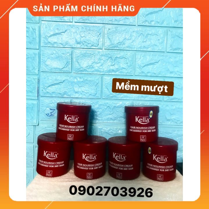 [Tận gốc] hấp dầu kella cung cấp các dưỡng cần thiết chất cho tóc,sau những lần uốn- duỗi -nhuộm, gúp tóc óng mượt hơn $