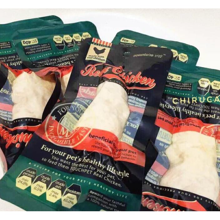 Ức Gà Hấp Real Chicken Ăn Liền 40gr