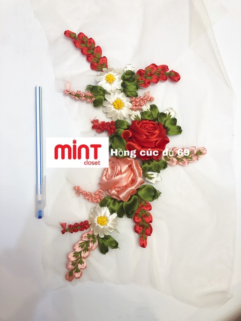 Hoa đính áo dài, đầm, áo sơ mi | BigBuy360 - bigbuy360.vn