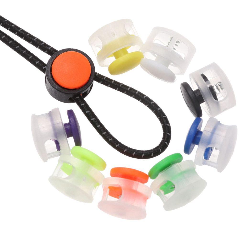 Set 10 Kẹp Nhựa Hai Lỗ Nhiều Màu Sắc Dùng Trong Thể Thao