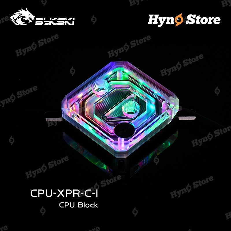 Block CPU Intel Bykski giá rẻ thiết kế mới Tản nhiệt nước custom Hyno Store