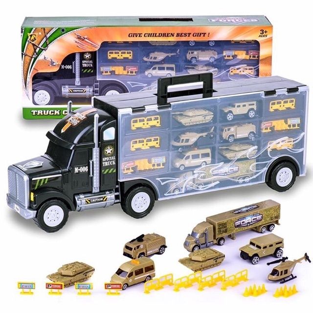 FREESHIP ĐƠN 99K_Truck carry case - gara xe cont sưu tập