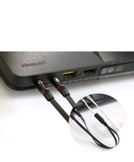 Jack chia audio và mic, Jack audio và mic 2 đầu đực