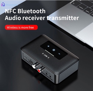 Bộ Thu Phát Âm Thanh Bluetooth 5.0 Không Dây Aux Nfc Sang 2 Rca (Muago)