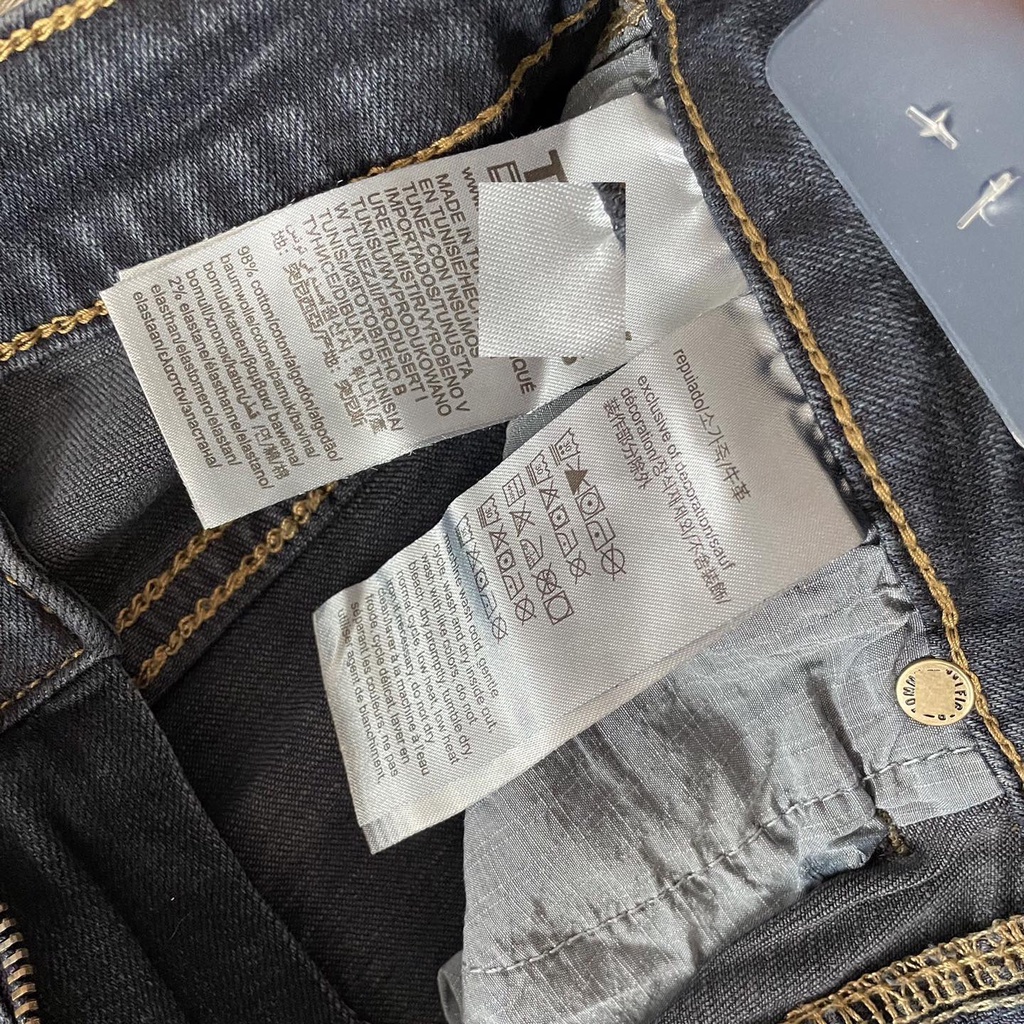 QUẦN JEANS NỮ SLIM MÀU XANH