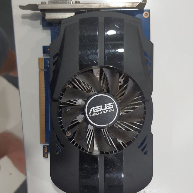 VGA CARD ASUS GT1030 2GB (PH-GT1030-O2G) DDR5 64BIT 1 FAN qua sử dụng