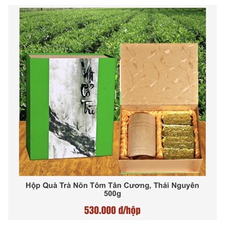Hộp chè biếu Tân cương