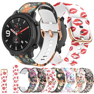 Dây Đeo Thay Thế Chất Liệu Silicon Màu Trơn Cho Huami Amazfit Gtr 42mm/gts/amazfit Bip Lite 20mm