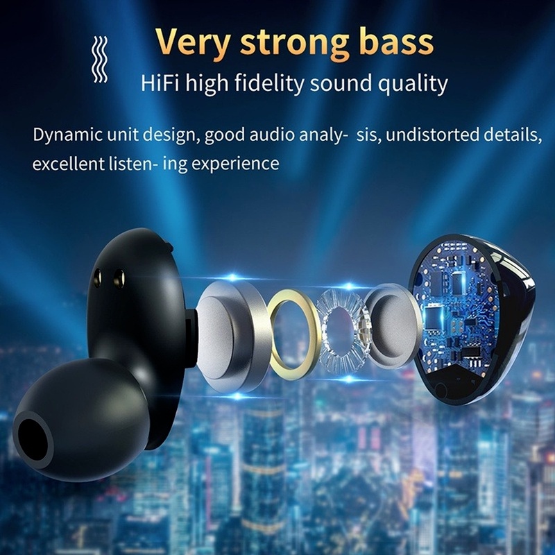 Tai nghe không dây TWS V5.1 M10 Âm Thanh Stereo HD Và Phụ Kiện