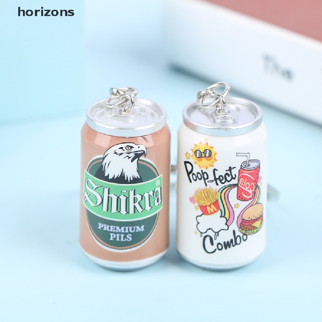 Móc khóa kiểu lon bia sáng tạo