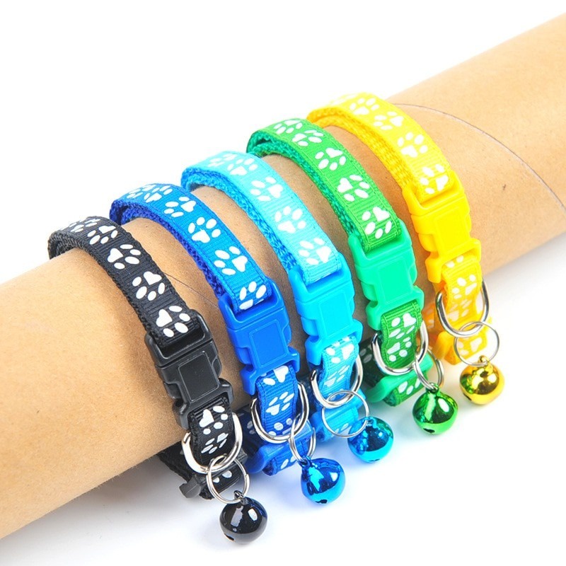 Vòng Cổ HìNh DấU Chân Dễ Thương Cho Thú Cưng
