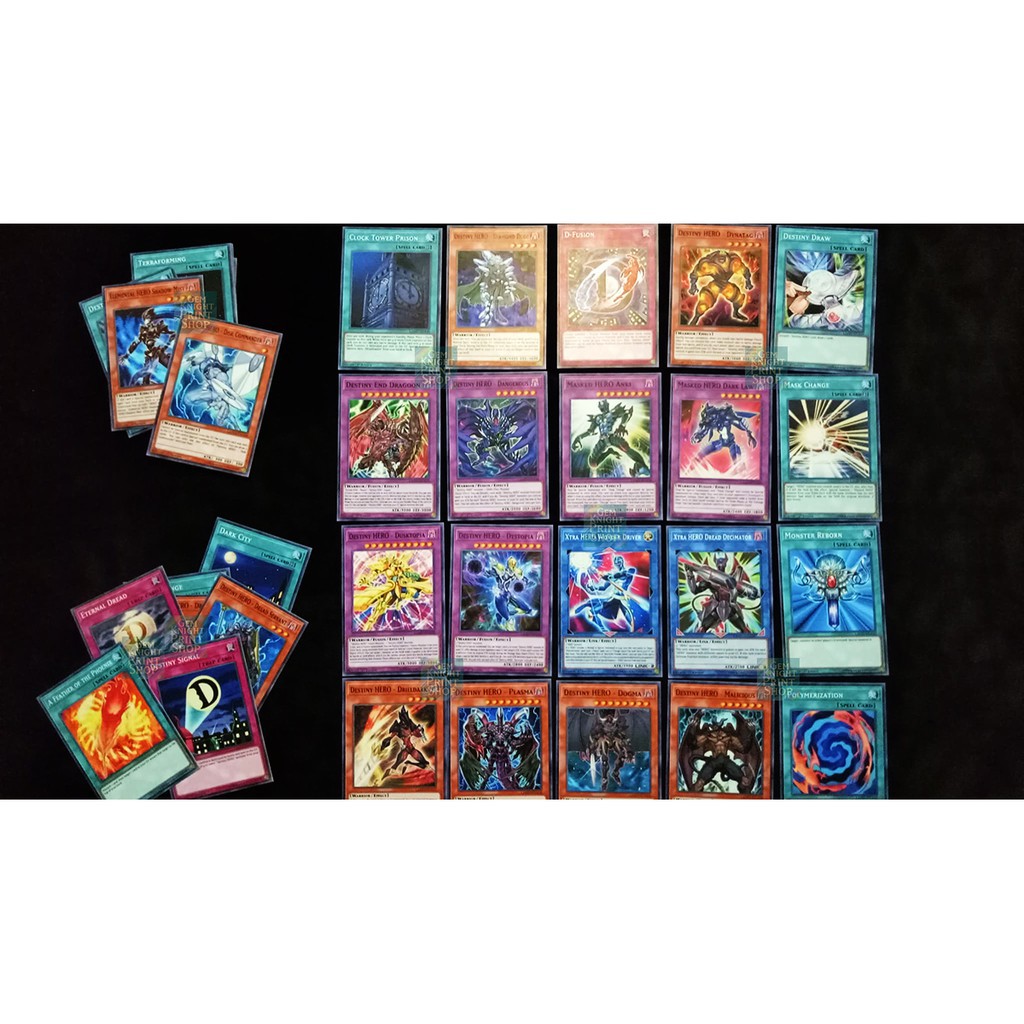 Bộ bài Yugioh - Destiny HERO - Aster Phoenix Deck  L-13975