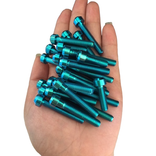 Ốc titan gr5 6 li trụ Titan Gr5, ốc 6li10,15,20,25,30,35,40,50,60,65,70,80,90,100 đầu trụ