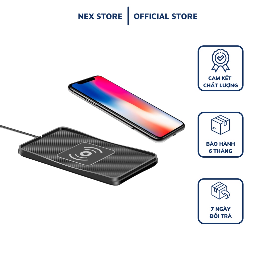 Sạc không dây Polmxs 15W C3 dành cho Ô tô, Văn phòng