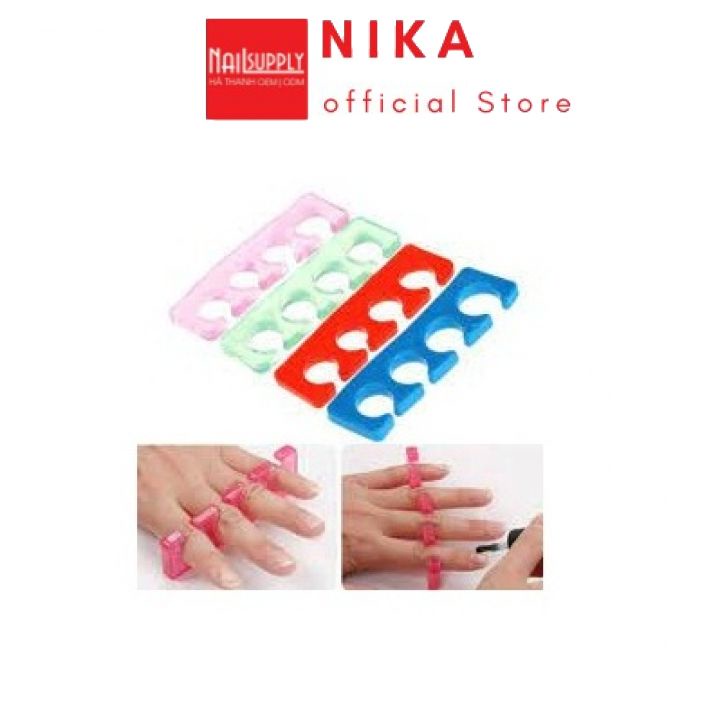 Kẹp Tách Ngón Chân Silicon ,  Tách Ngón Tay Làm Nail