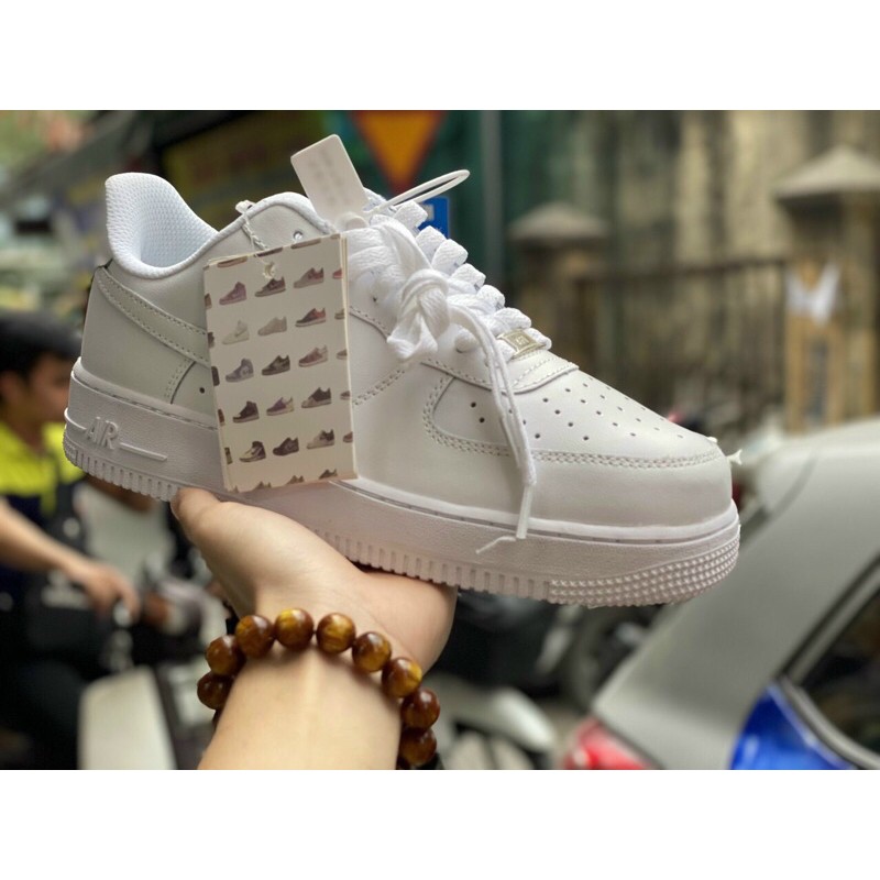 (Zuno Sneaker) Giày AF1 trắng full nam nữ