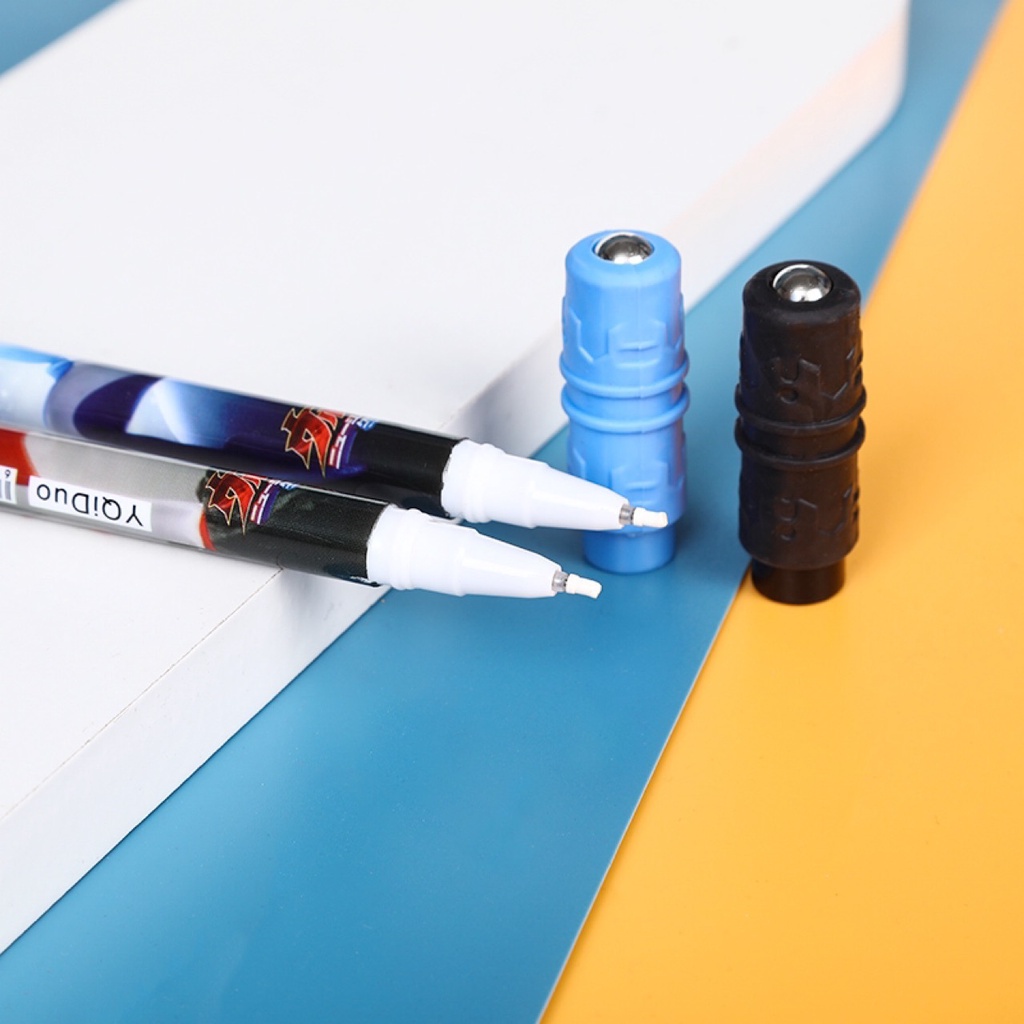 1 Bút Bi Hình Hoạt Hình Đáng Yêu Màu Sắc Ngẫu Nhiên Không Trượt Cho Học Sinh