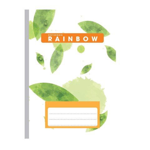 Sổ bìa bồi Hải Tiến Rainbow A4 400tr 3873