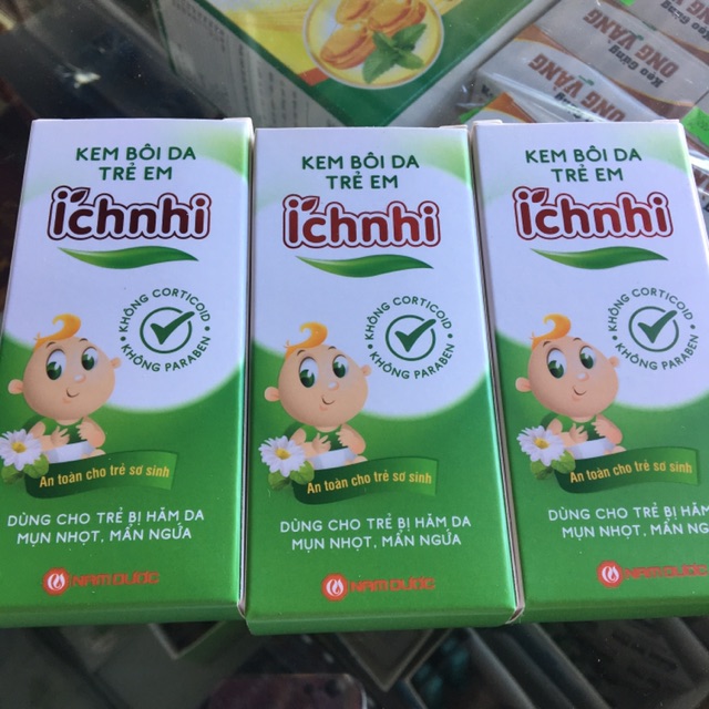 KEM BÔI DA ÍCH NHI ✅ hăm, mụn nhọt, muỗi đốt, mẩn ngứa DATE MỚI NHẤT