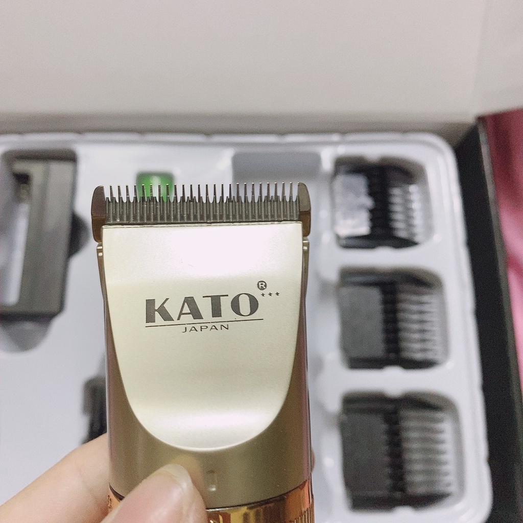 Tông đơ cắt tóc Kato G10 Nhật Bản, chuyên cho salon (2 pin)