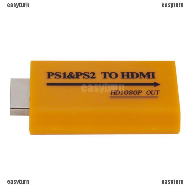 🌸ĐẦY ĐỦ 🌸 1080P HD PS1/PS2 To HDMI Audio Video Converter Adapter For HDTV Projector