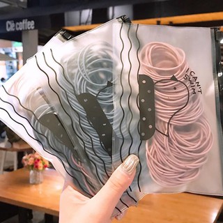 Dây Cột Tóc Co Giãn Thiết Kế Dễ Thương Cho Nữ