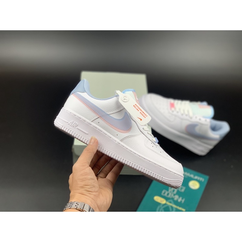 Giày thể thao nữ AF 2 màu xanh hồng  - A20