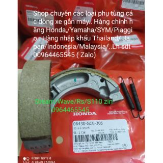 BỐ THẮNG _Bố thắng zin hãng Honda VN