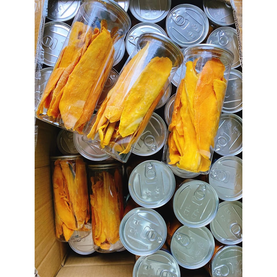 hủ PET-350gr xoài sấy dẻo đà lạt