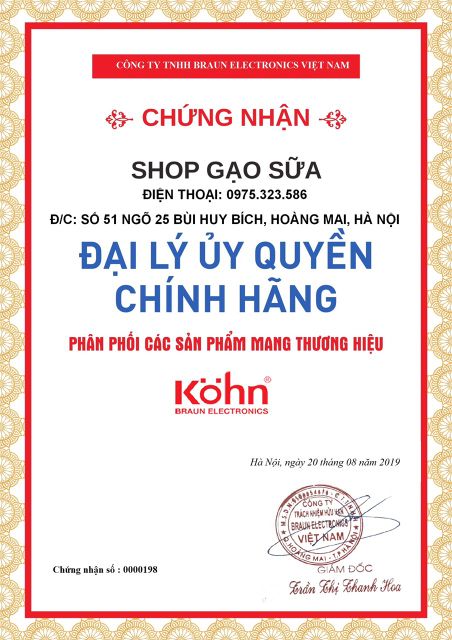 Đèn sưởi nhà tắm Kohn Braun chính hãng bảo hành 5 năm