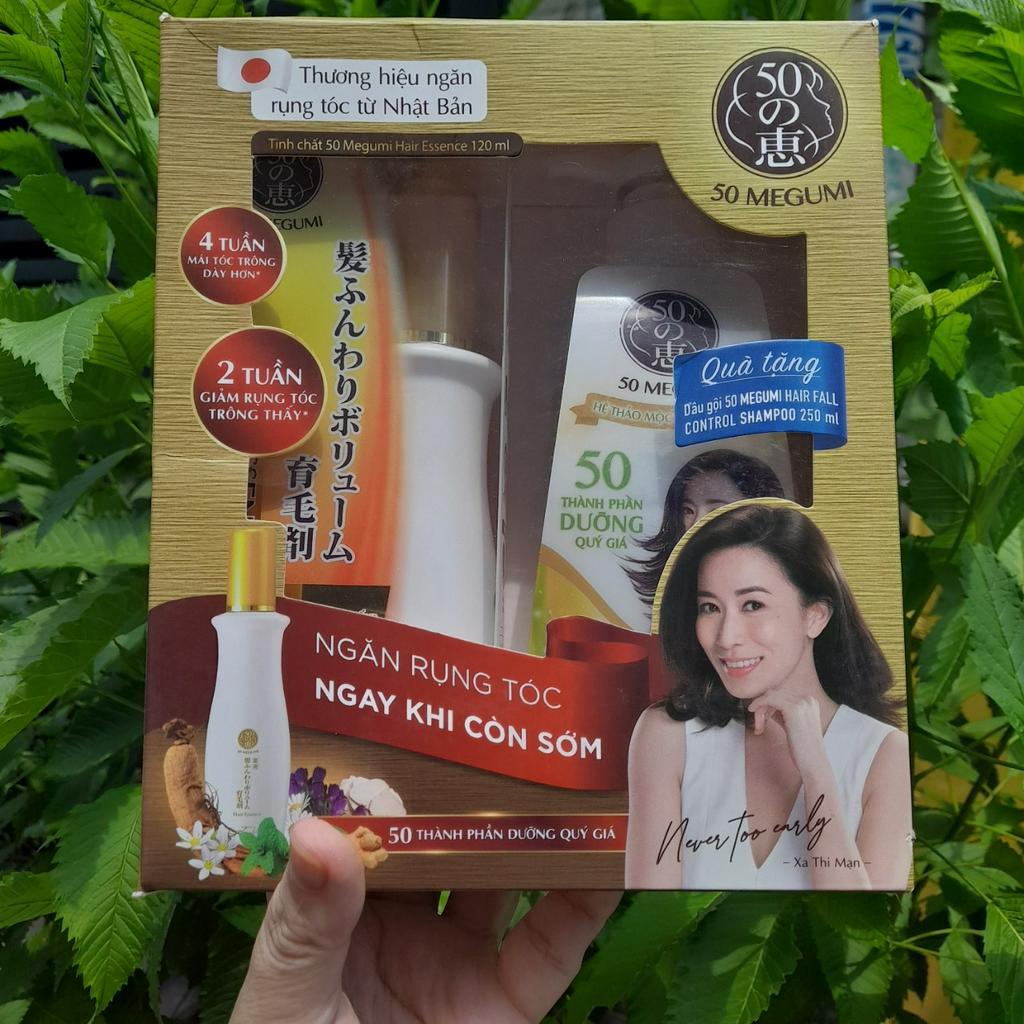 Tinh chất / Dầu Gội / xả ngăn rụng tóc Megumi Hair Fall Control