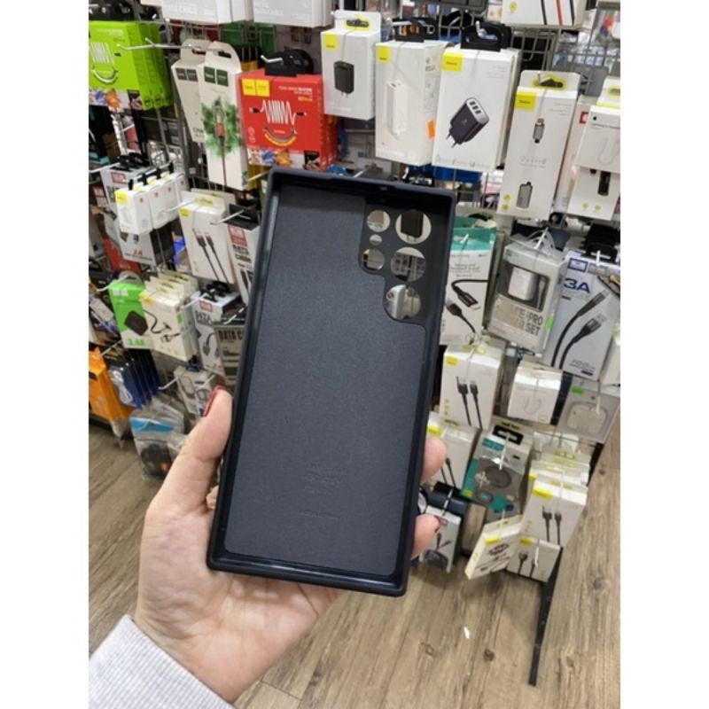 Ốp chống bẩn Samsung S22 Ultra / S22 plus / S22 lót nỉ cao cấp