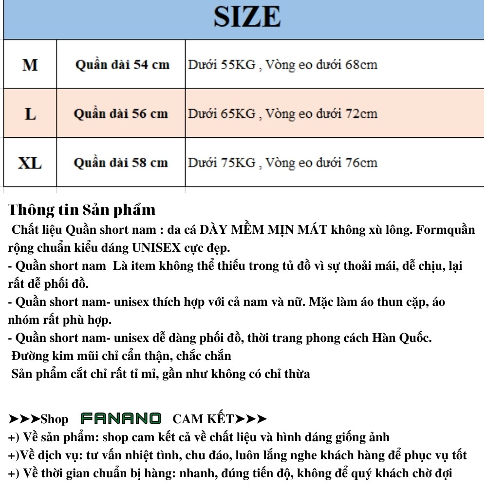 Quần short nam cúc 2 bên- xu hướng thời trang unisex mùa hè 2021 QSHCUC01