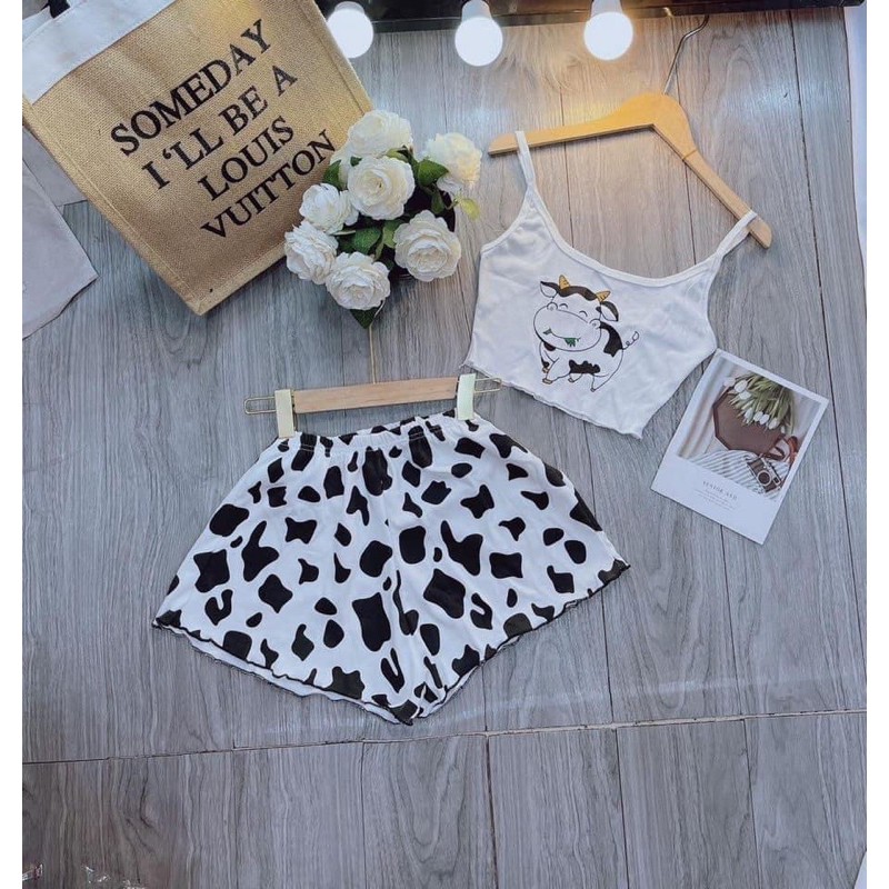 SET NGỦ BÒ SỮA ( TOÀN BỘ LÀ HÌNH THẬT ) | BigBuy360 - bigbuy360.vn