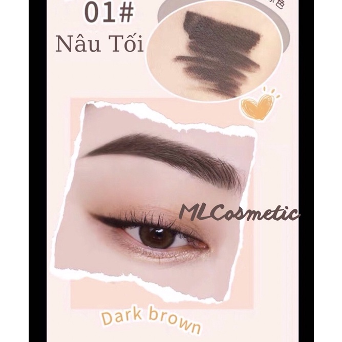 Gel Kẻ Mày Chống Thấm Nước Lâu Trôi WODWOD Eyebrow Cream