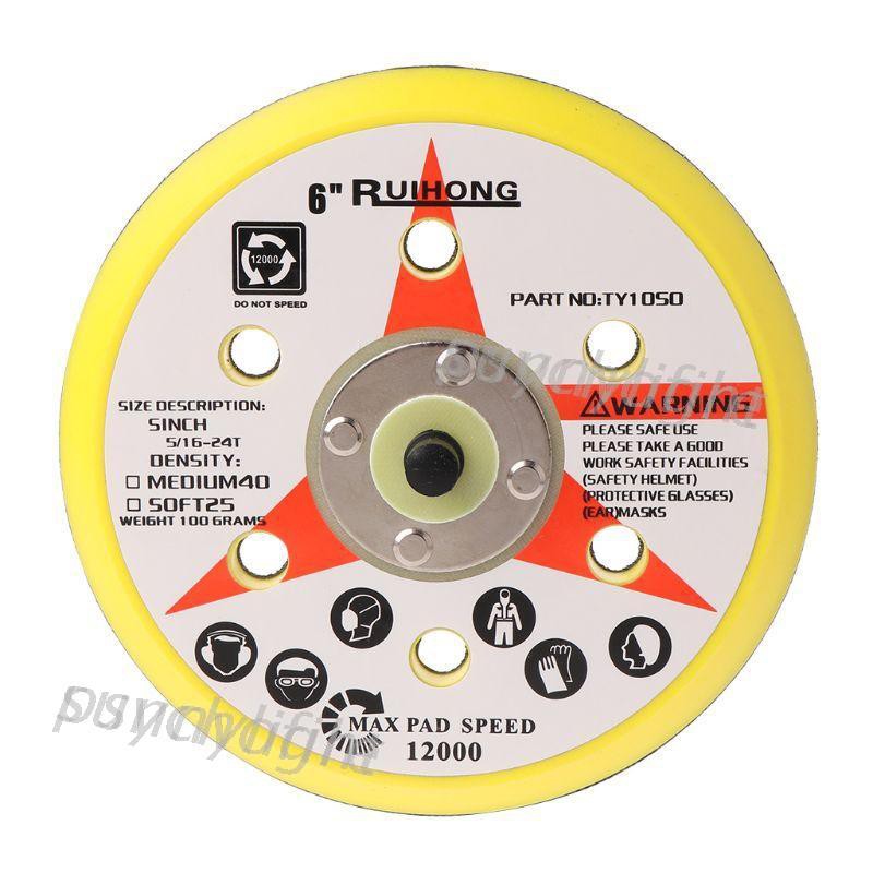 Đĩa Chà Nhám 6 Lỗ 6 Inch