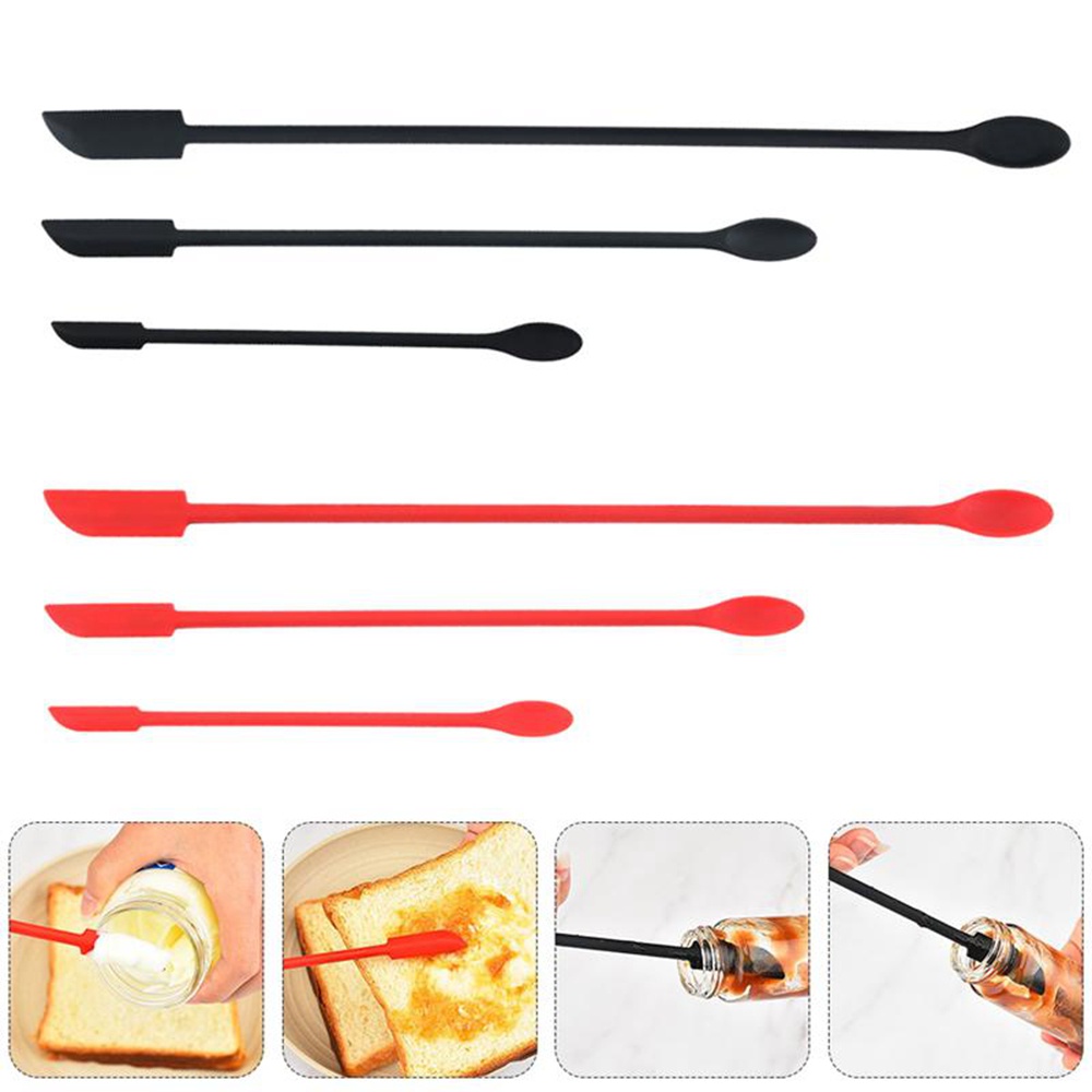 Muỗng silicon mềm mini phết kem bơ làm bánh cho nhà bếp