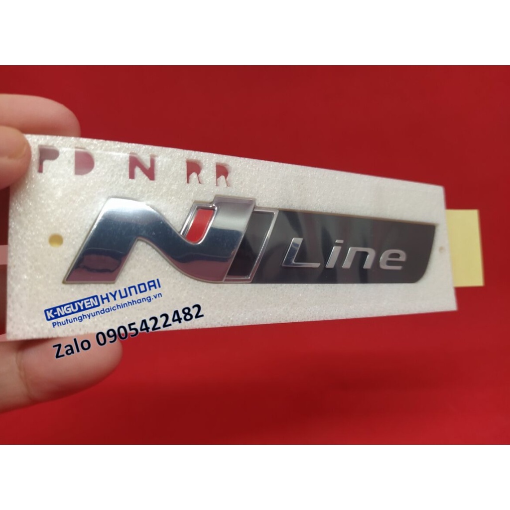 Logo chữ "Nline" dán xe Hyundai - Mã số: 86311G3700