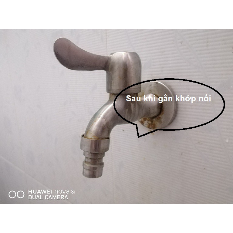 Đầu nối nhanh ống nước vào vòi nước ( cho máy rửa xe áp lực cao)
