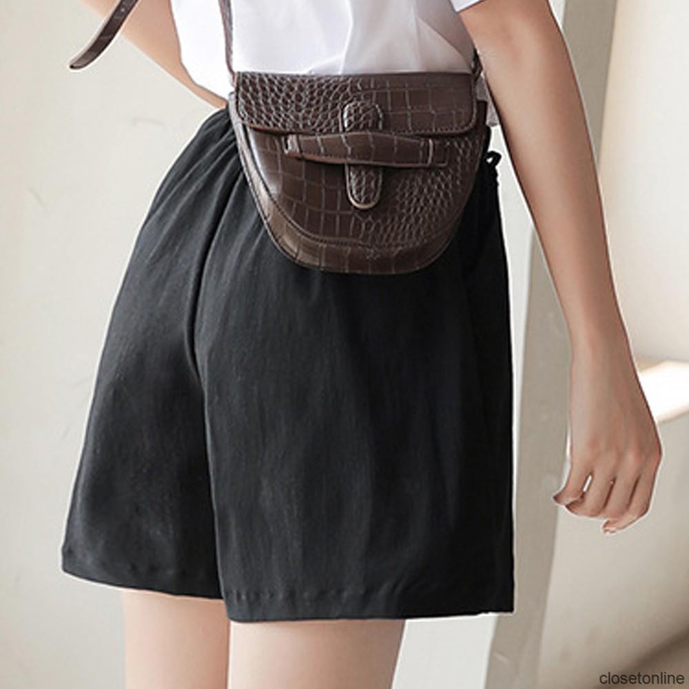 [Mã FAMAYWA giảm 10K đơn 50K] Quần Đùi Nữ Quần Short Đi Biển Lưng Cao Phong Cách Hàn Quốc | BigBuy360 - bigbuy360.vn