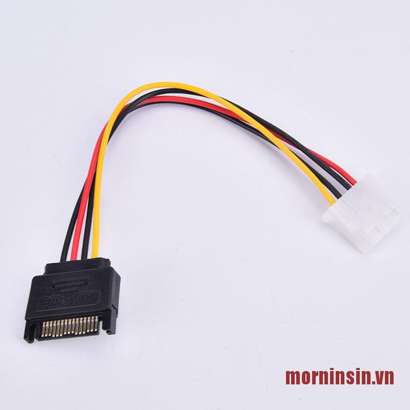 Dây Cáp Chuyển Đổi Từ 15 Pin Sata Sang Molex Ide 4 Pin