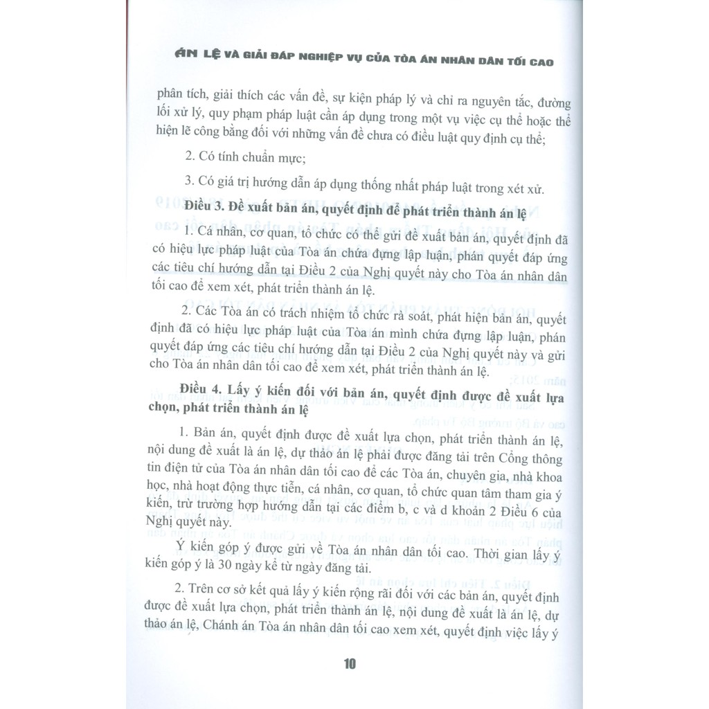 Sách - Án Lệ Và Giải Đáp Nghiệp Vụ Của Tòa Án Nhân Dân Tối Cao (Từ Năm 2016 Đến Năm 2019) | BigBuy360 - bigbuy360.vn