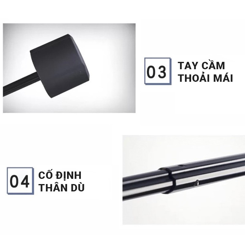 Ô dù Cát Thái YS-039 thân dù có nút cố định, kích thước dù lớn, cầm tay thoải mái, khung dù bằng thép 8 nan